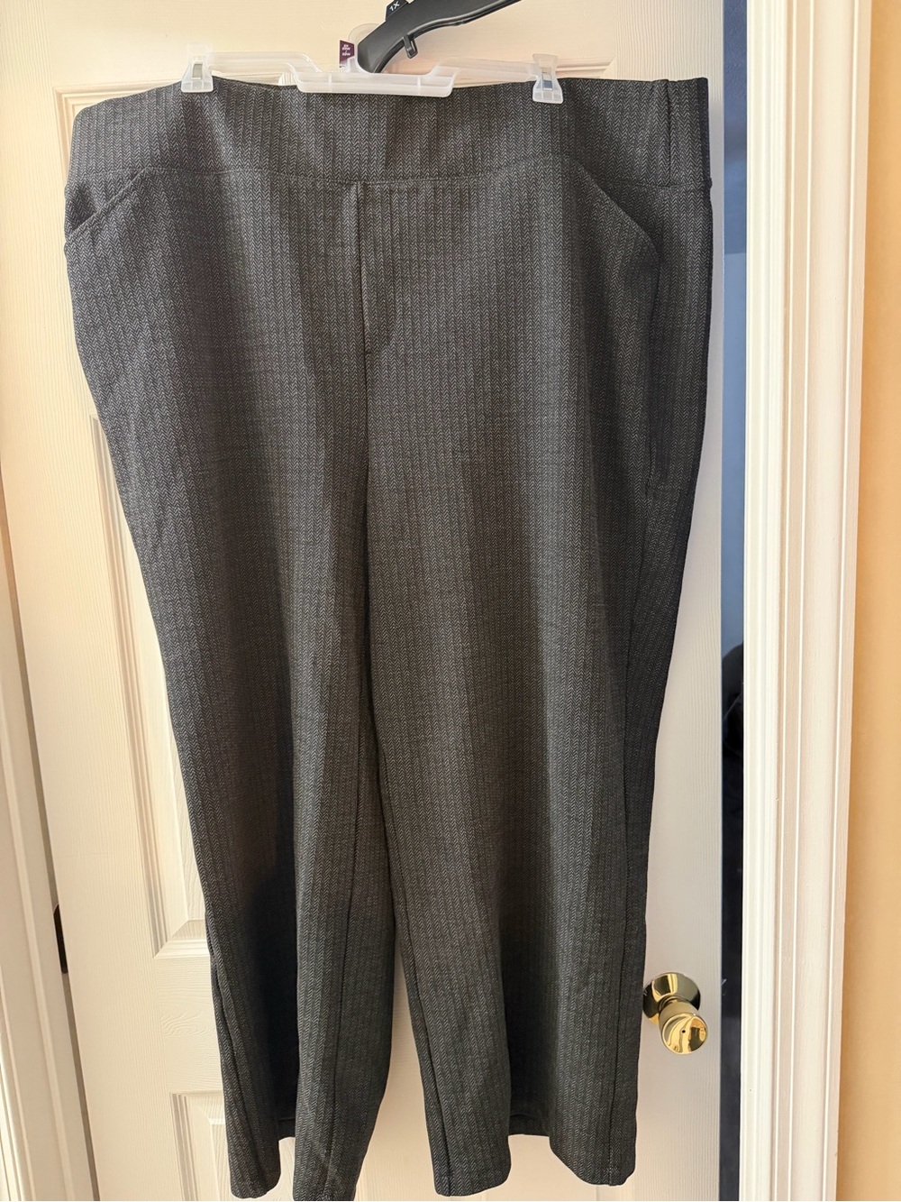 torrid Charcoal Pinstripe Wide-Leg Pants